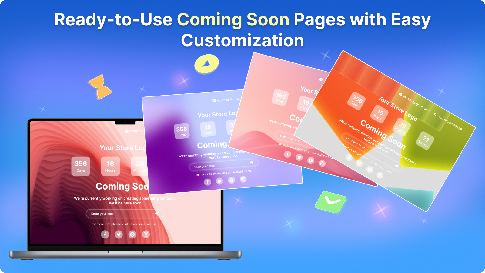 Under Construction Coming Soon page