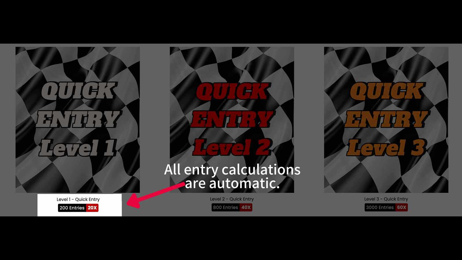 Automatically update entry displays