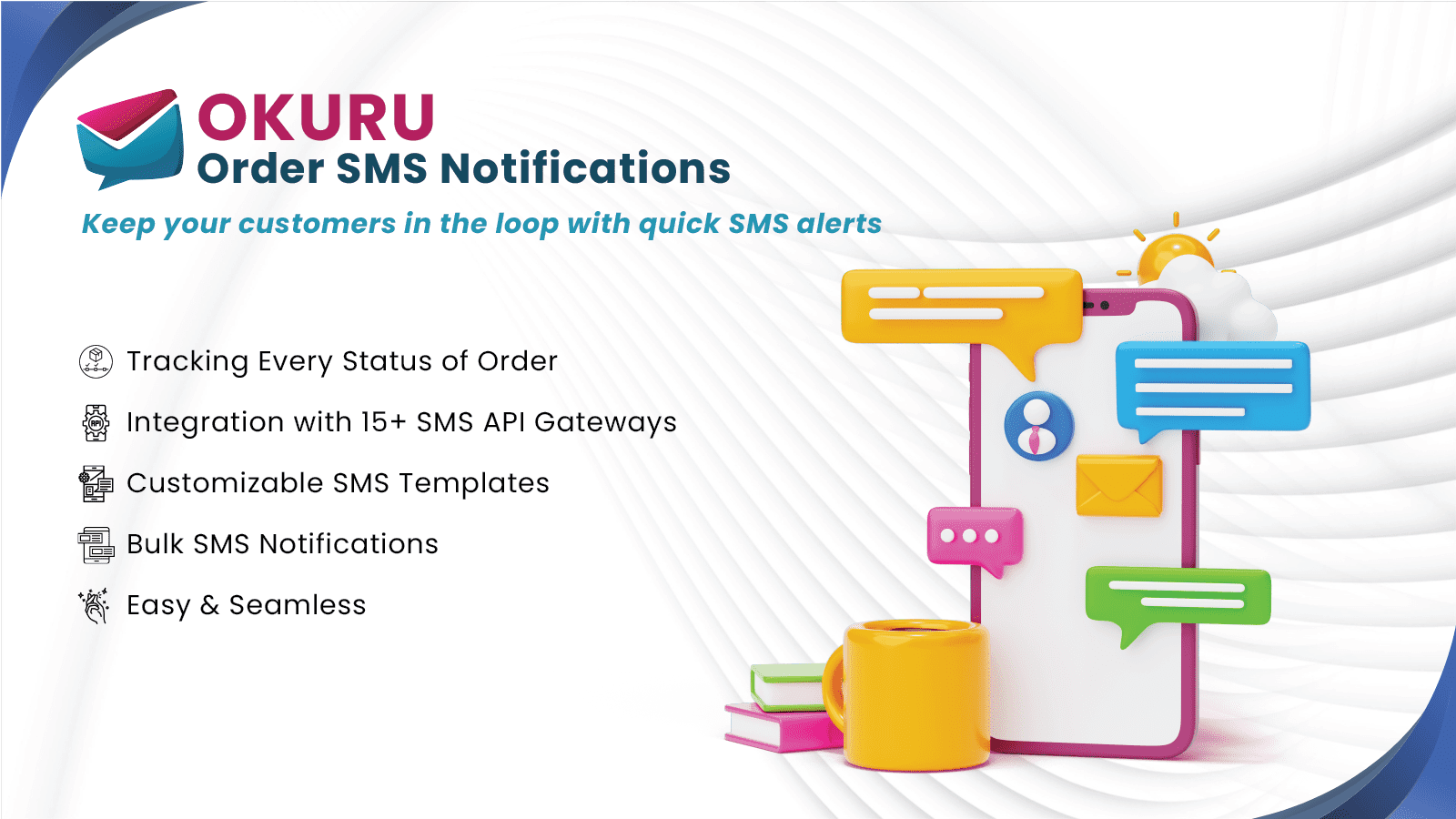 OKURU Order SMS Shopify App