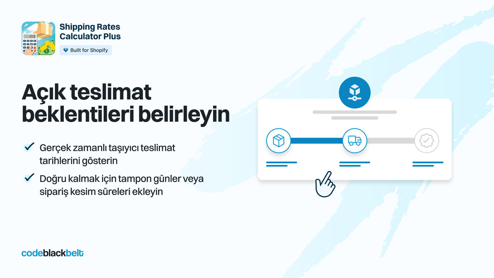 Net teslimat beklentileri oluşturun