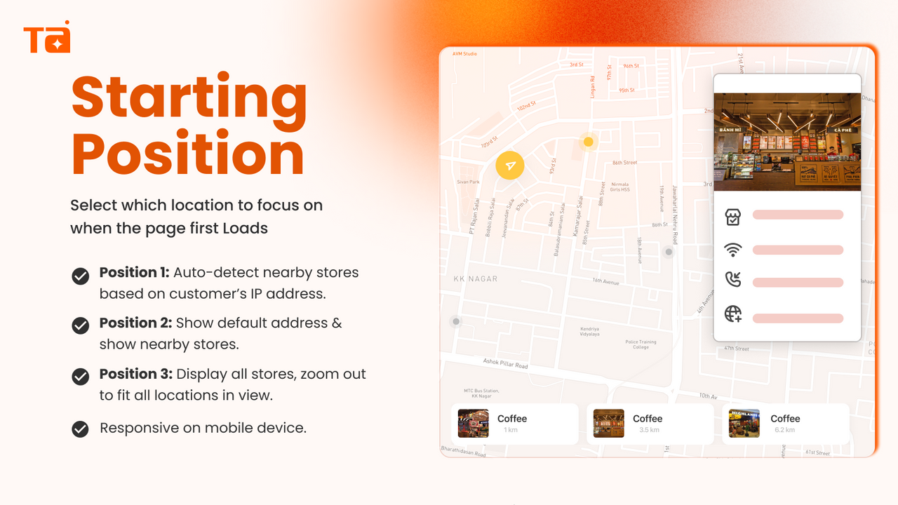Track search count, gain insight about potential store location