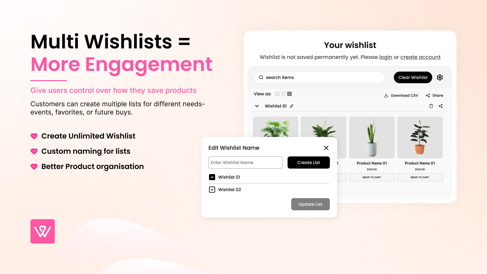 Multi Wishlist