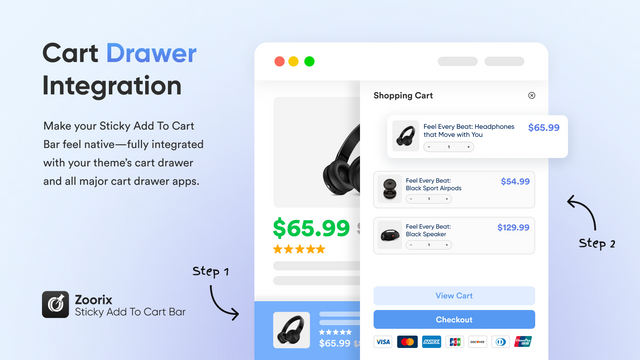 Cart Drawer Integration