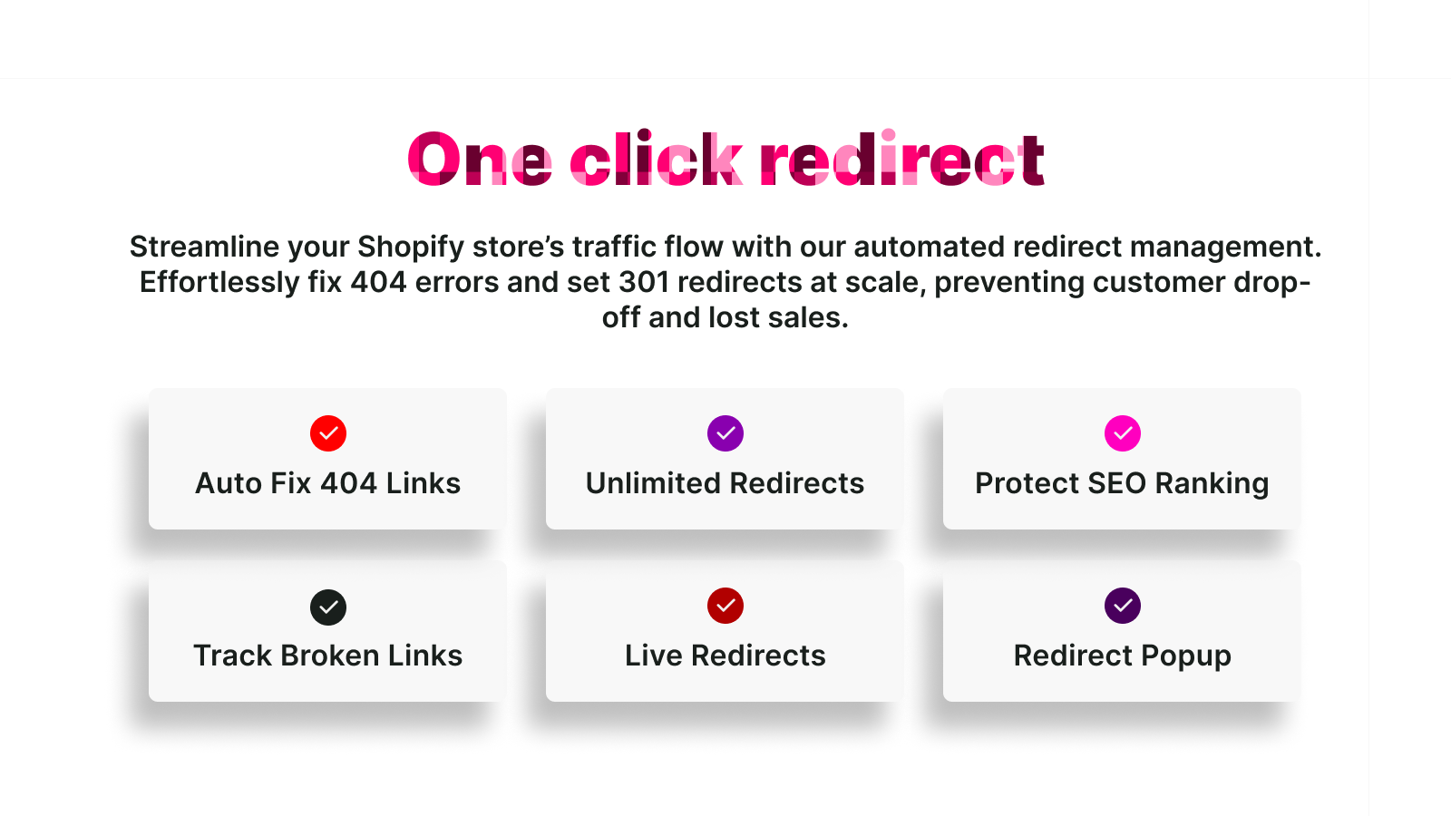x redirect pop up