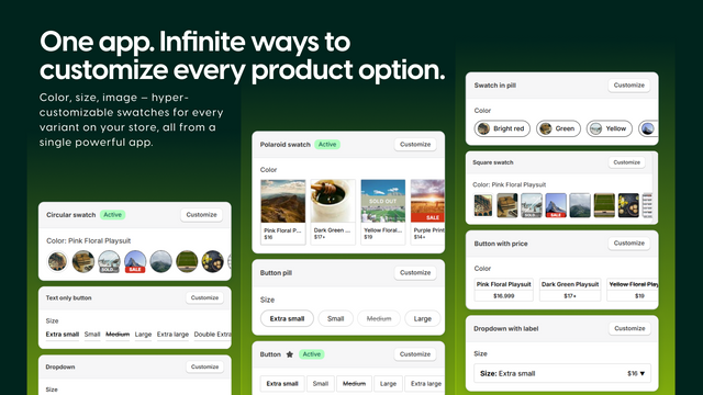 one app infinitie ways to customize every product 