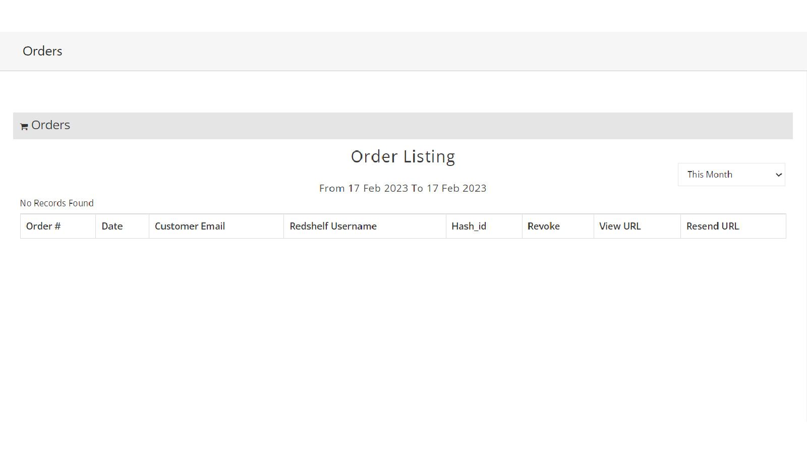 Rs Orders