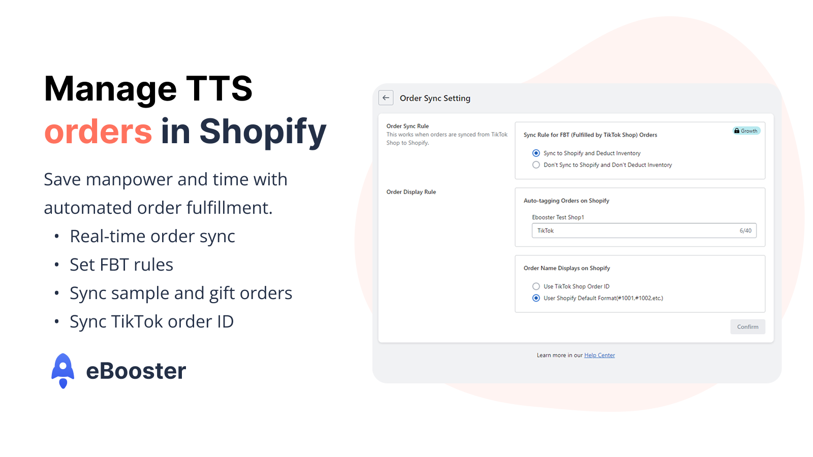 Manage TikTok Shop orders in Shopify