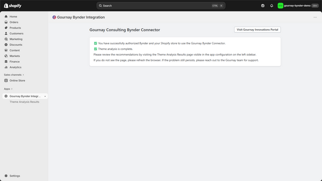 Shopify App Page