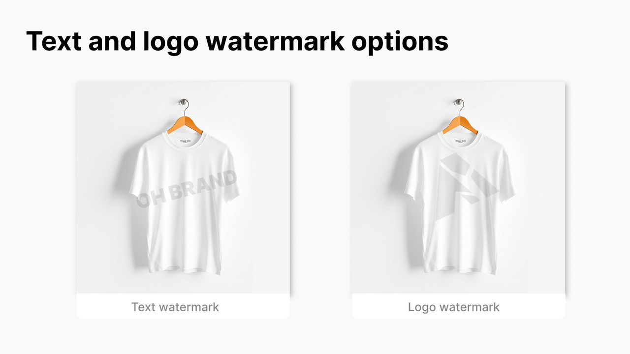 Add text or logo watermarks to Shopify product images