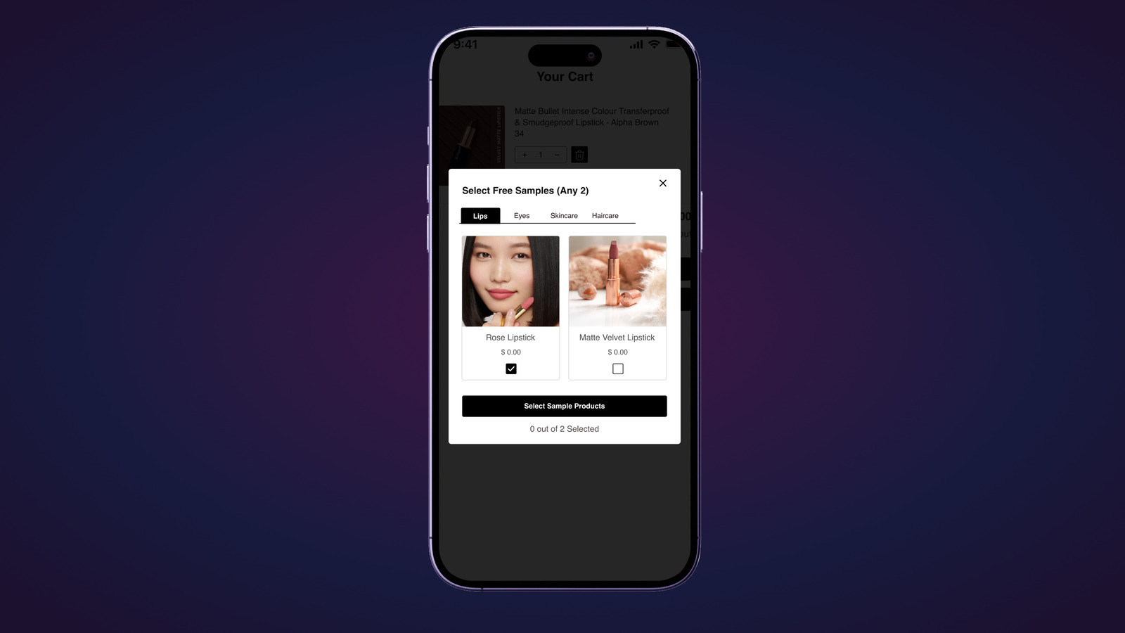free-sample-mobile-view