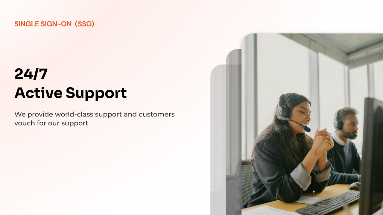 Secure Shopify Single Sign-On integration with 24/7 support