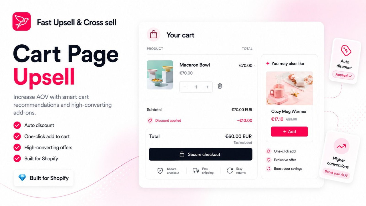 Target by product, collection, cart, or all products