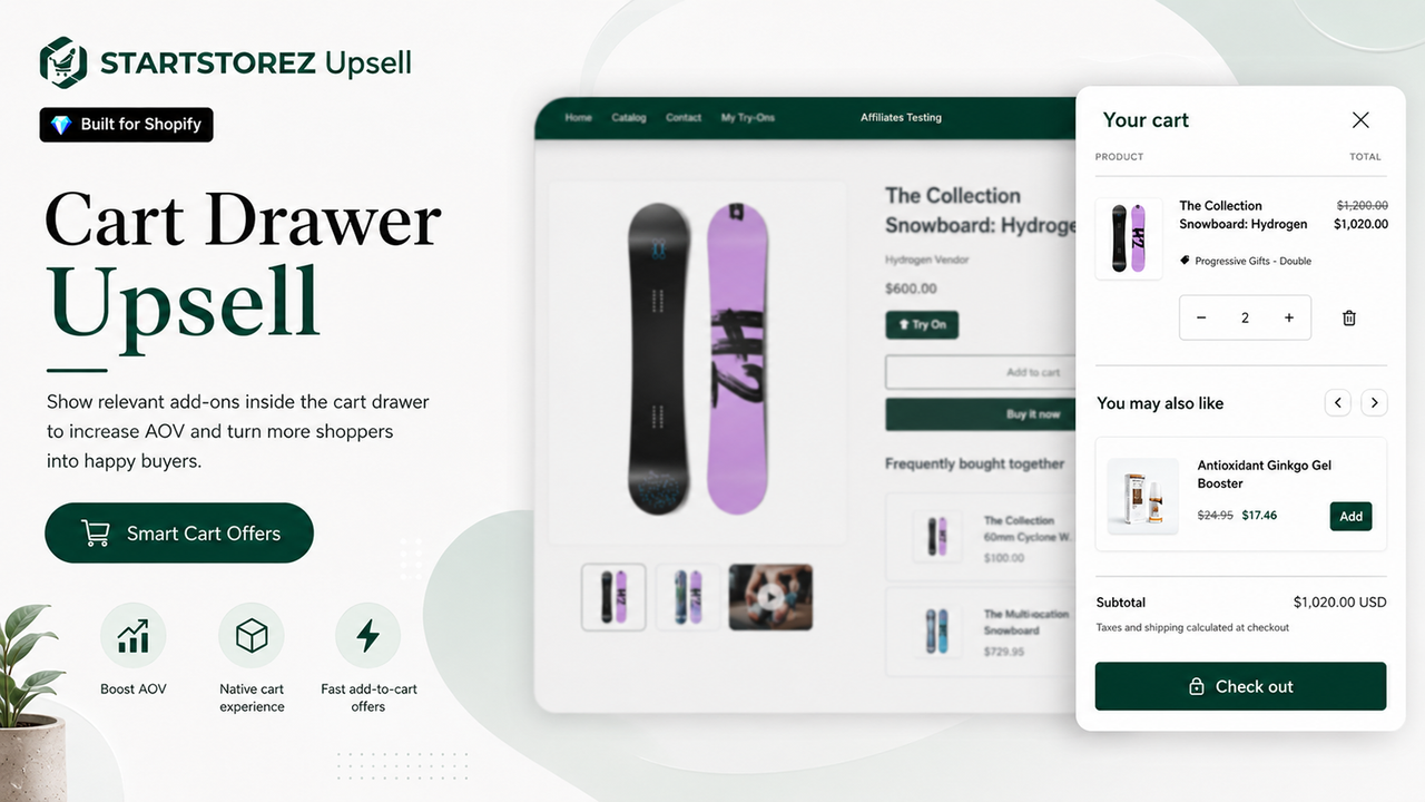 Target by product, collection, cart, or all products