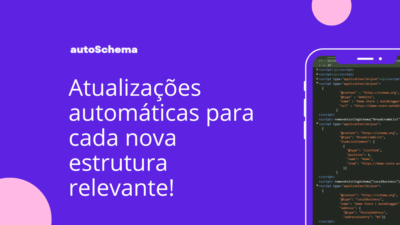 Atualizações totalmente automáticas de dados estruturados