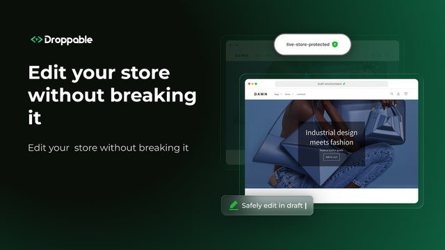 Edit your Shopify store without touching code