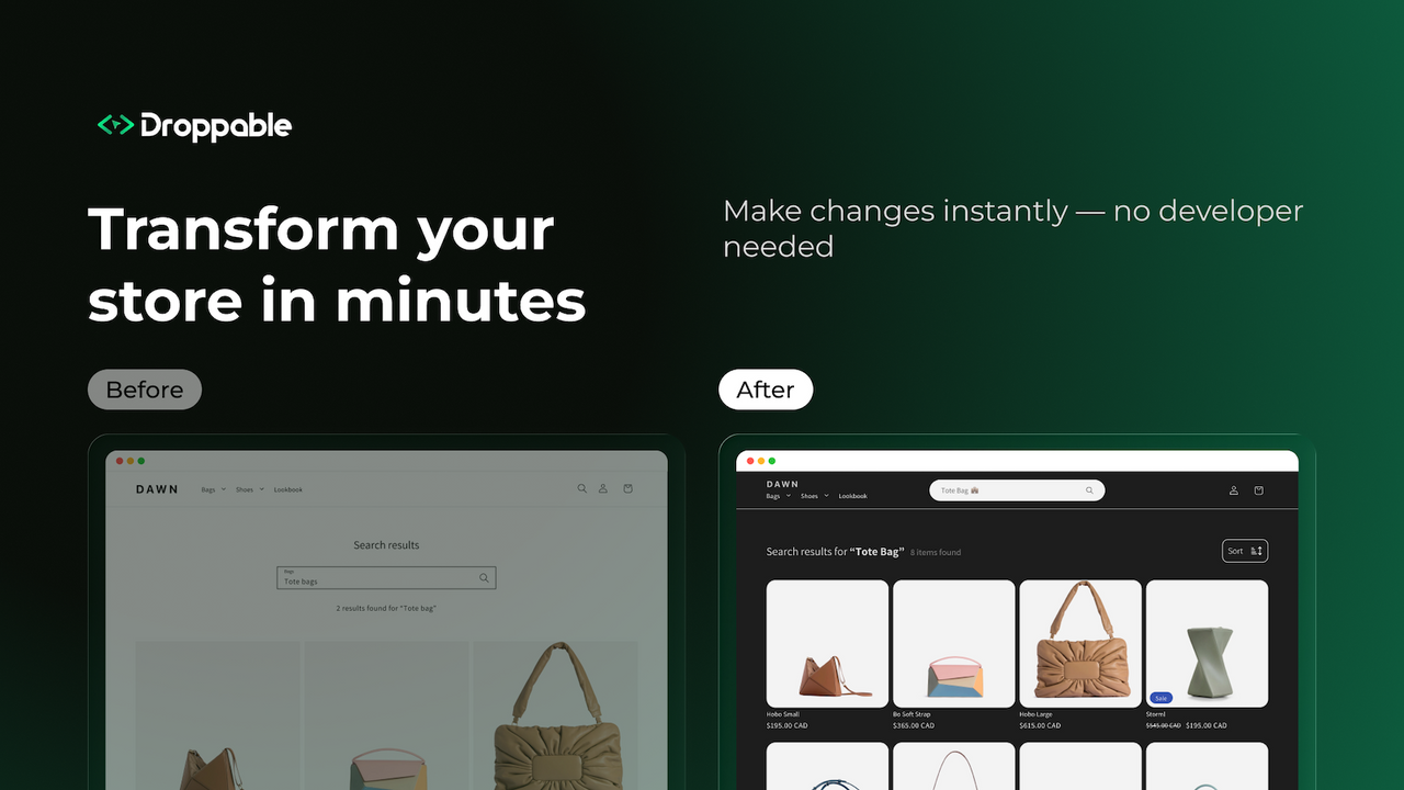 See changes instantly - no devs or delays