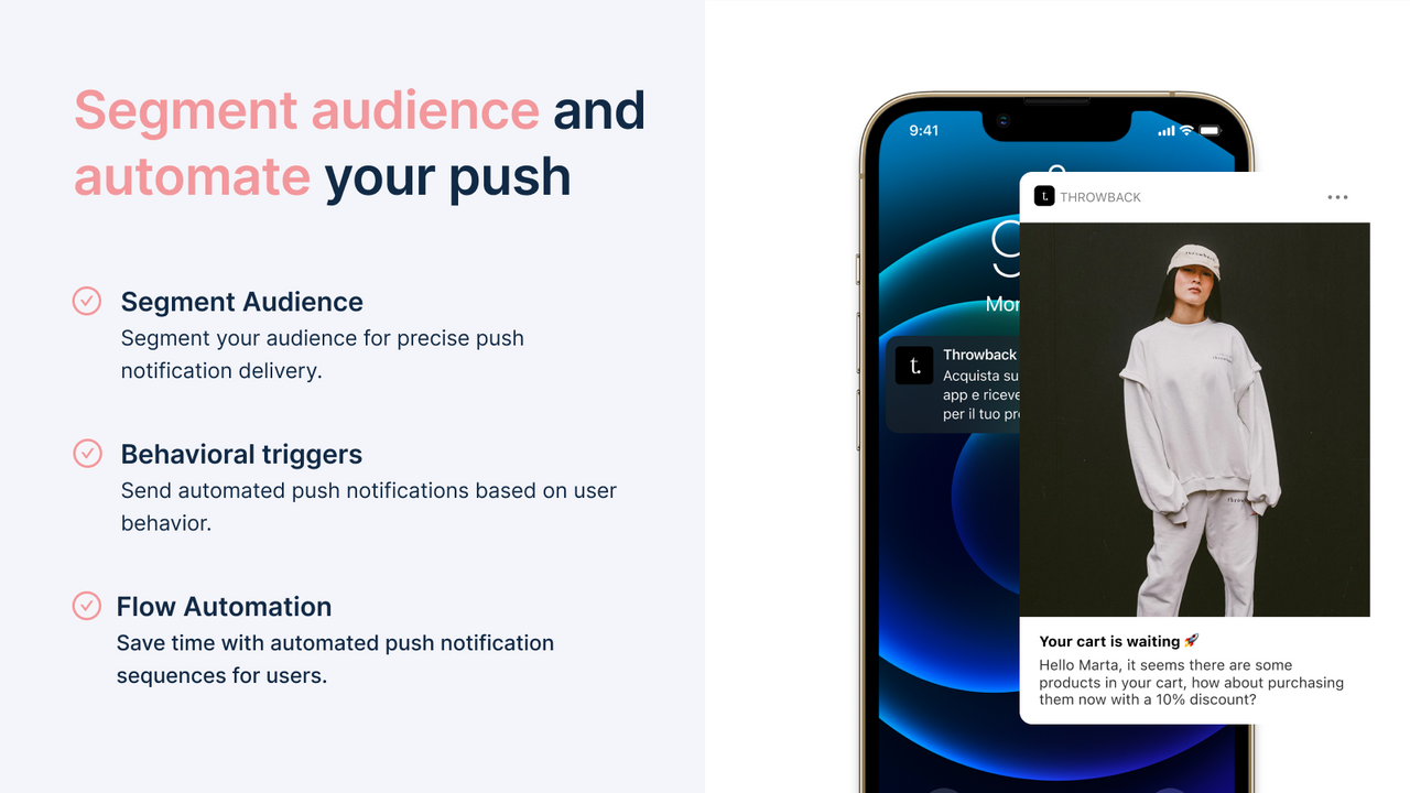 Fortifica le relazioni con le notifiche push