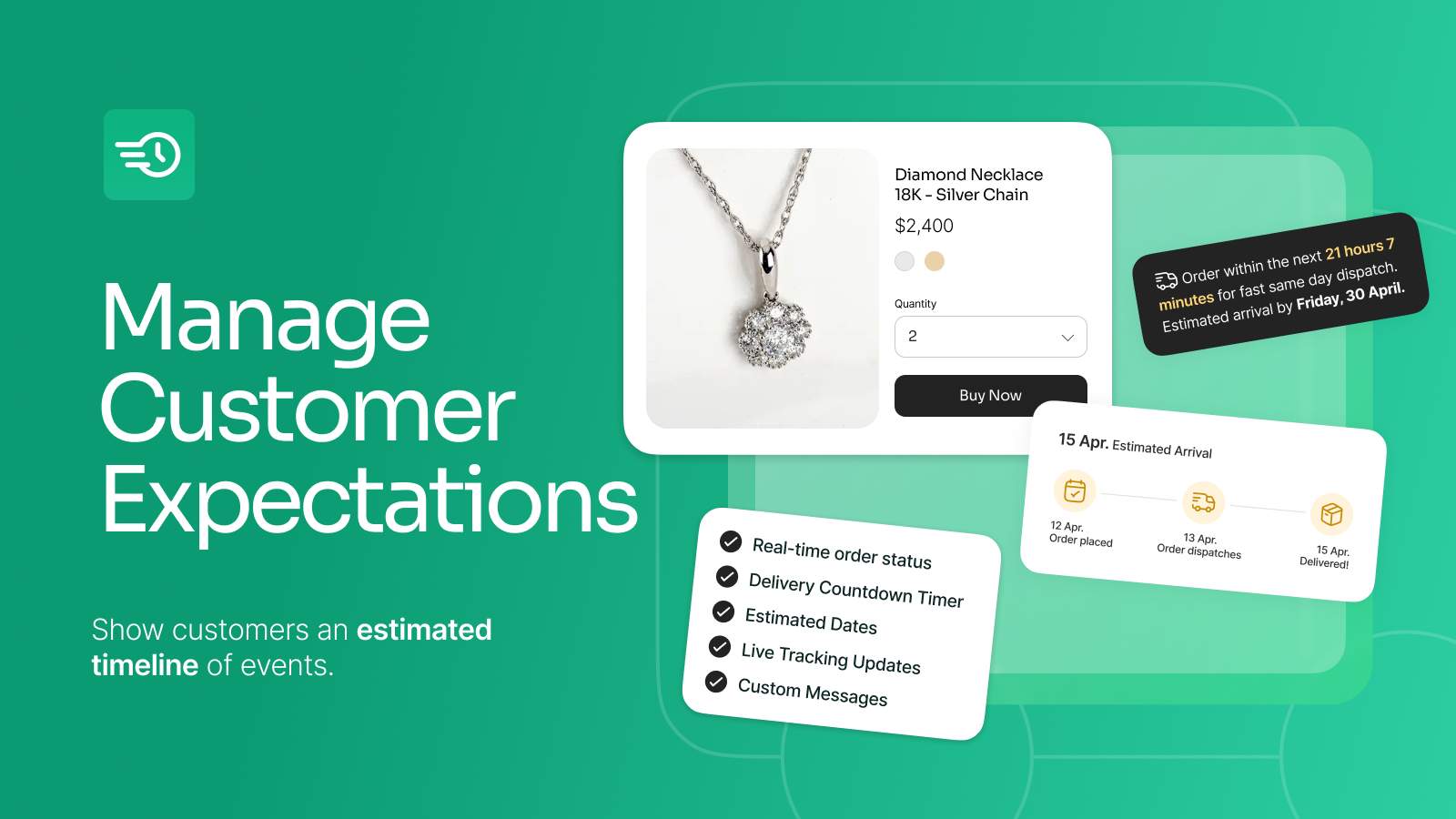 Set customer expectations