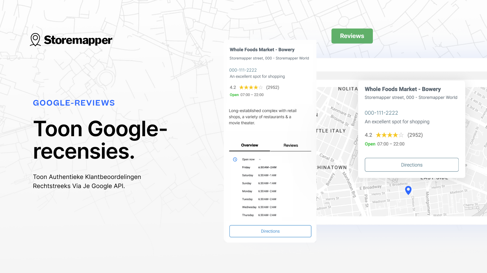 Toon Google-recensies