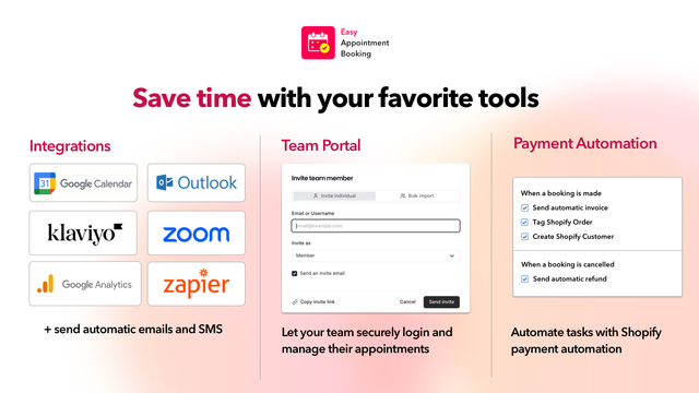 Ask intake questions to your customers before they book