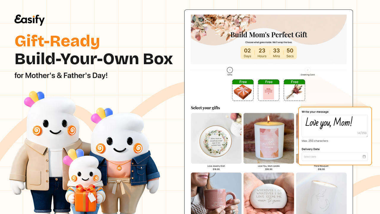 product bundles, bundle product, bundle builder, build a box