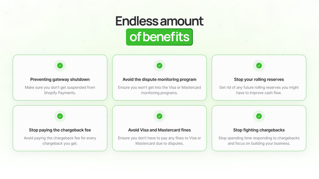 benefits of Chargeback