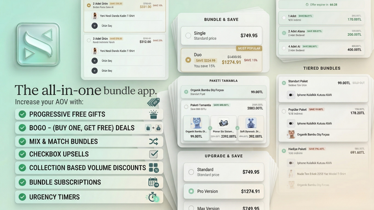 Optimize your storefront with fully customizable upsell widgets.
