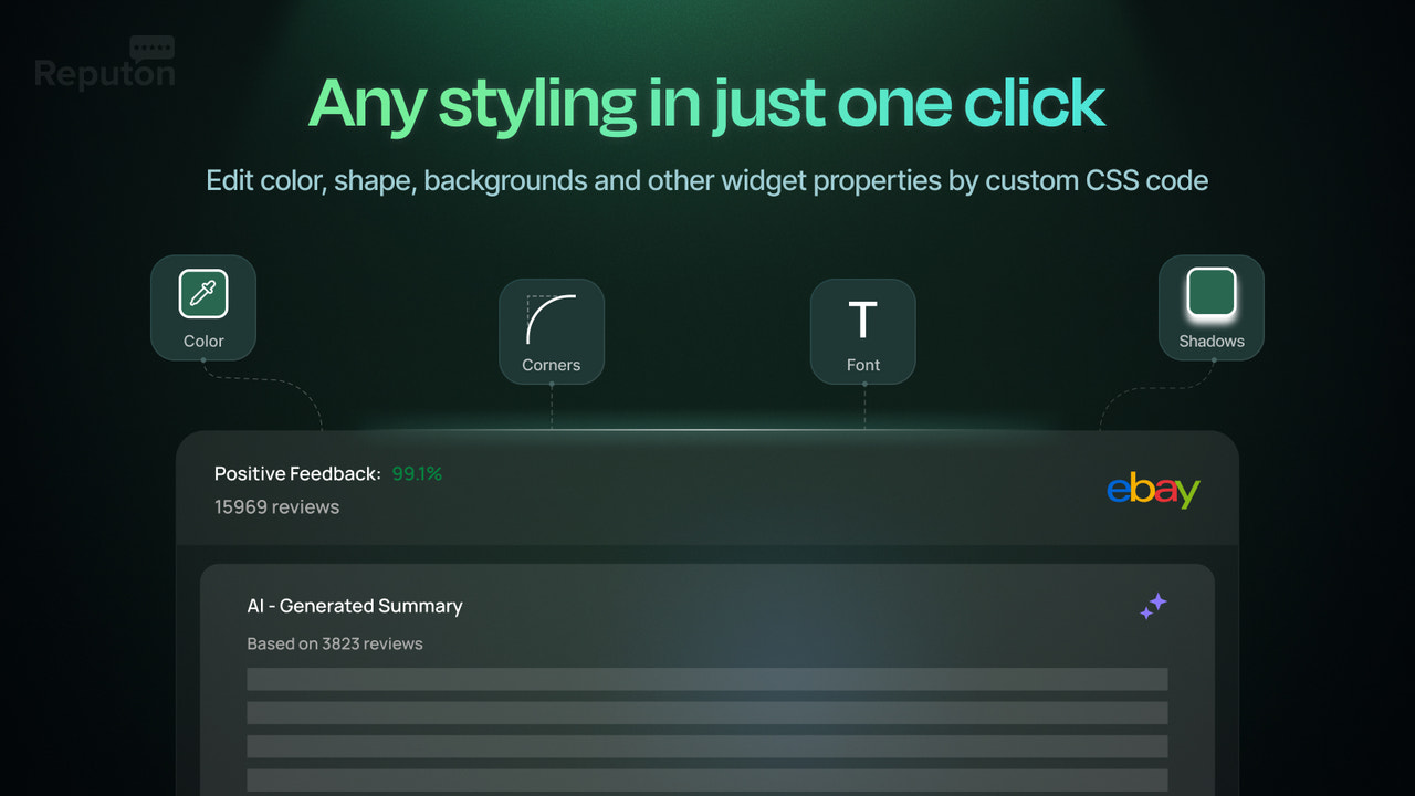 ebay reviews style
