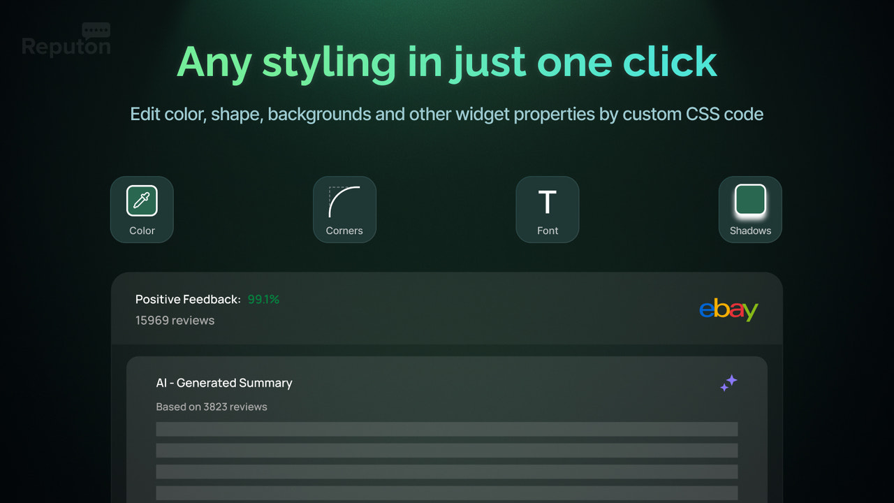 avaliações do eBay no Shopify