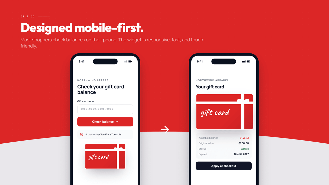 Designed mobile-first.
