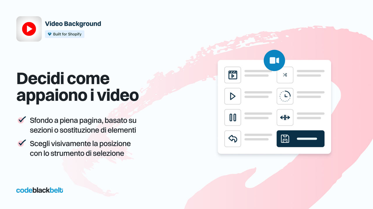 Decidi tu come visualizzare i video