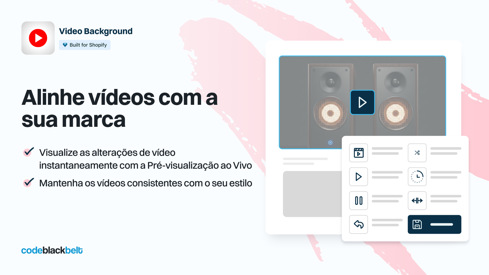 Alinhe os vídeos com a imagem da sua marca