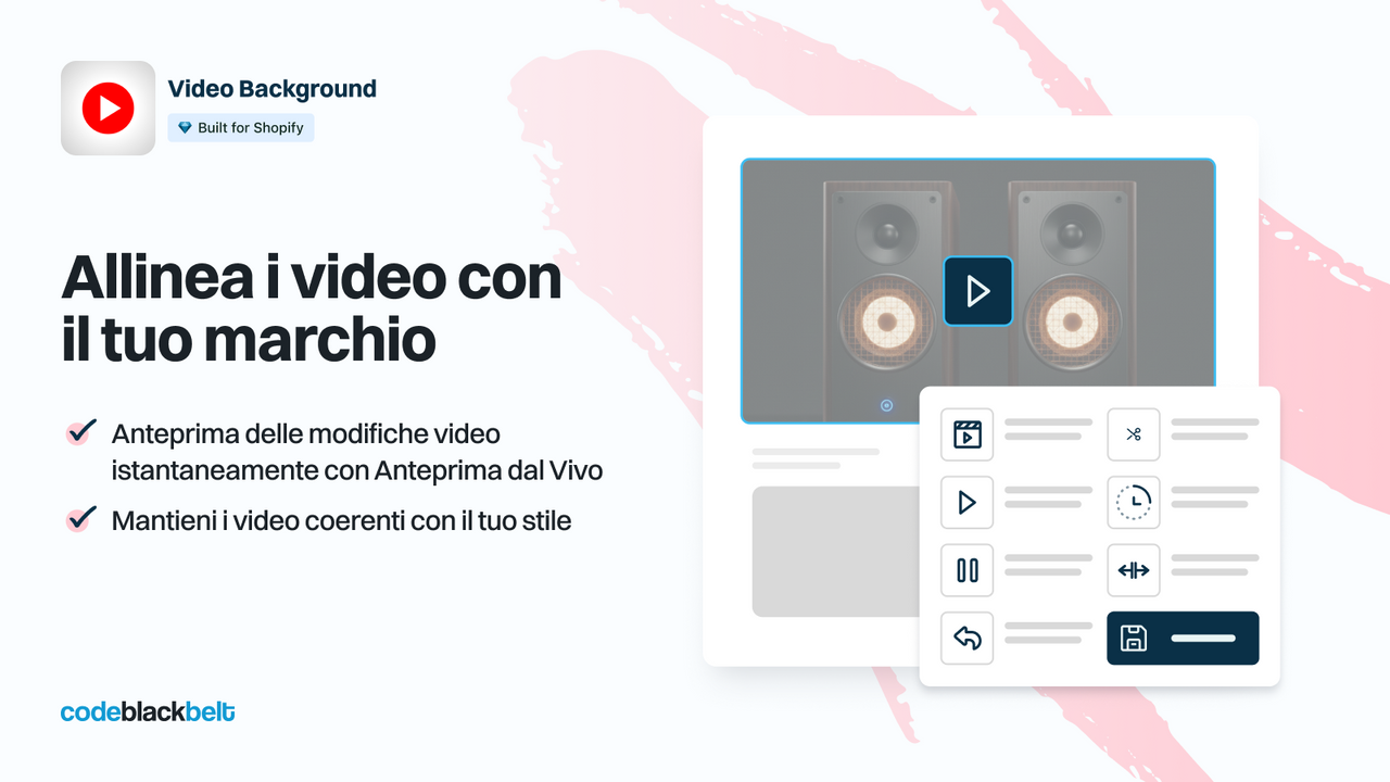 Adatta i video all'identità del tuo brand