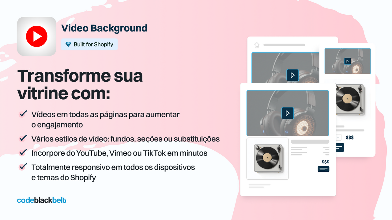 Transforme a vitrine da sua loja com fundos em vídeo