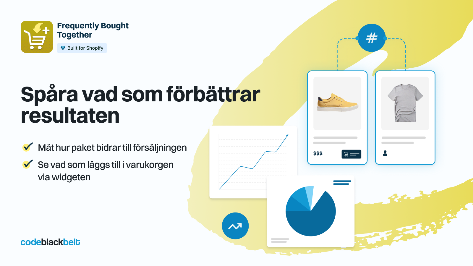 Följ paketresultat med diagram, insikter och mätvärden