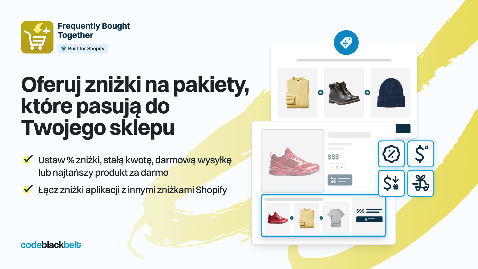Oferuj zniżki na pakiety z łączonymi produktami