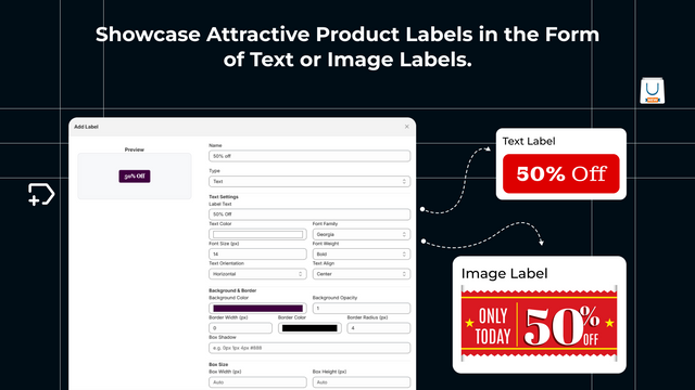 Label creating 