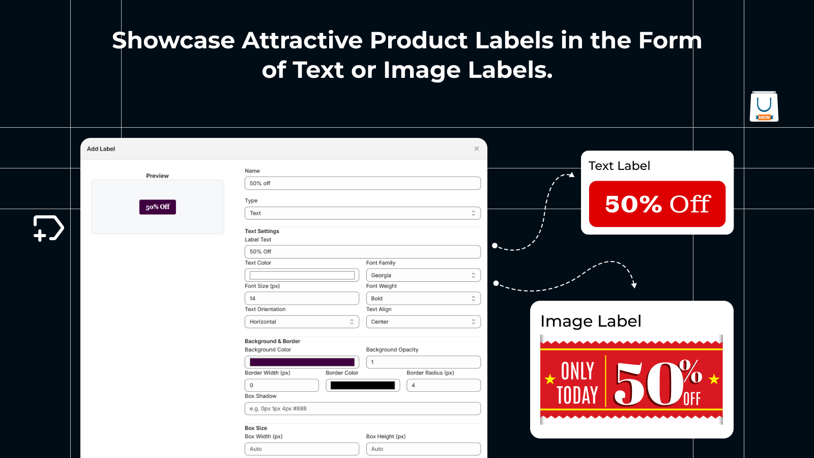 Label creating 