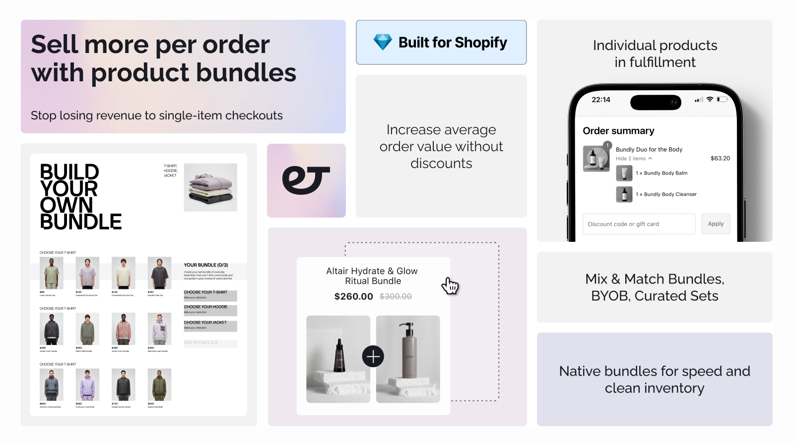 Verkoop meer per order met productbundels