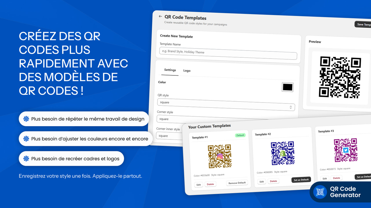 Gérer les campagnes QR et consulter les analyses de scan
