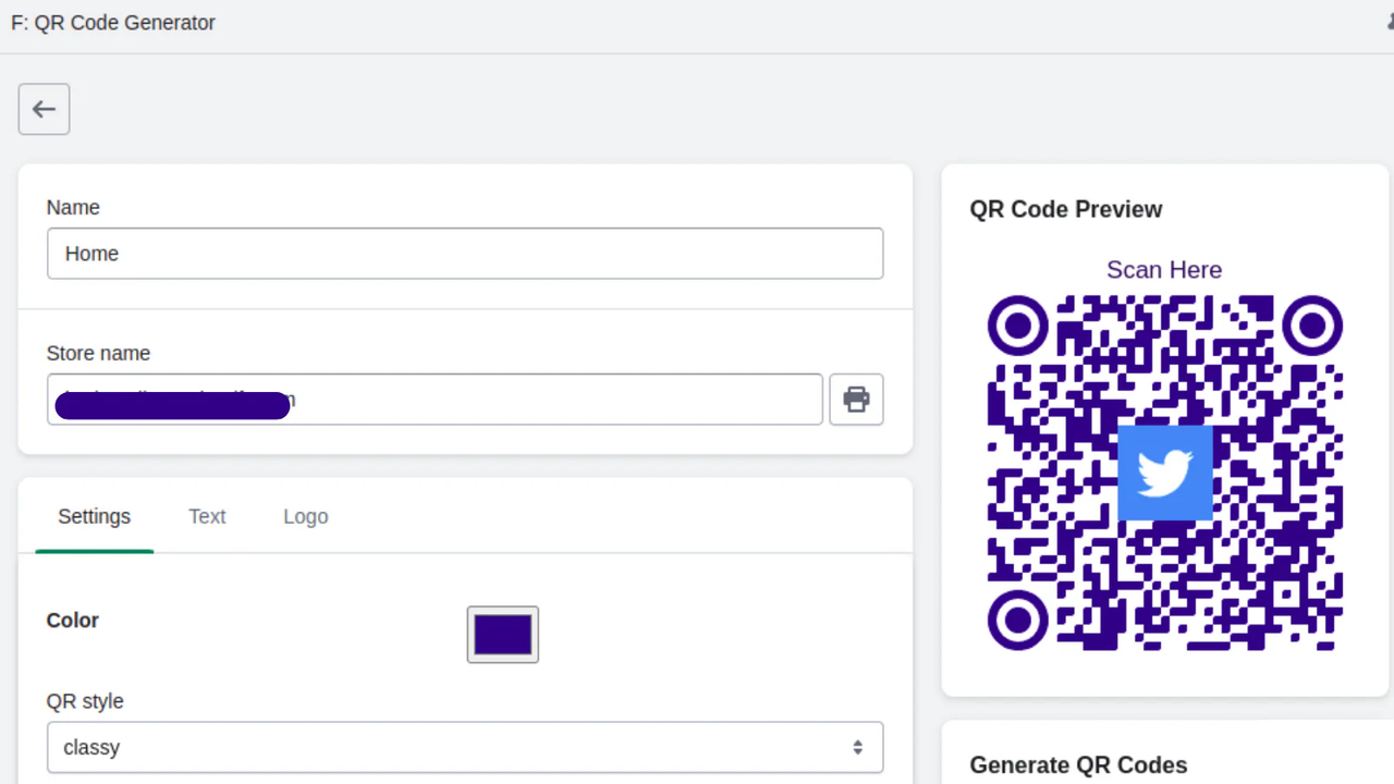 Pas QR-logo aan met de QR-tool voor maatwerkcodes