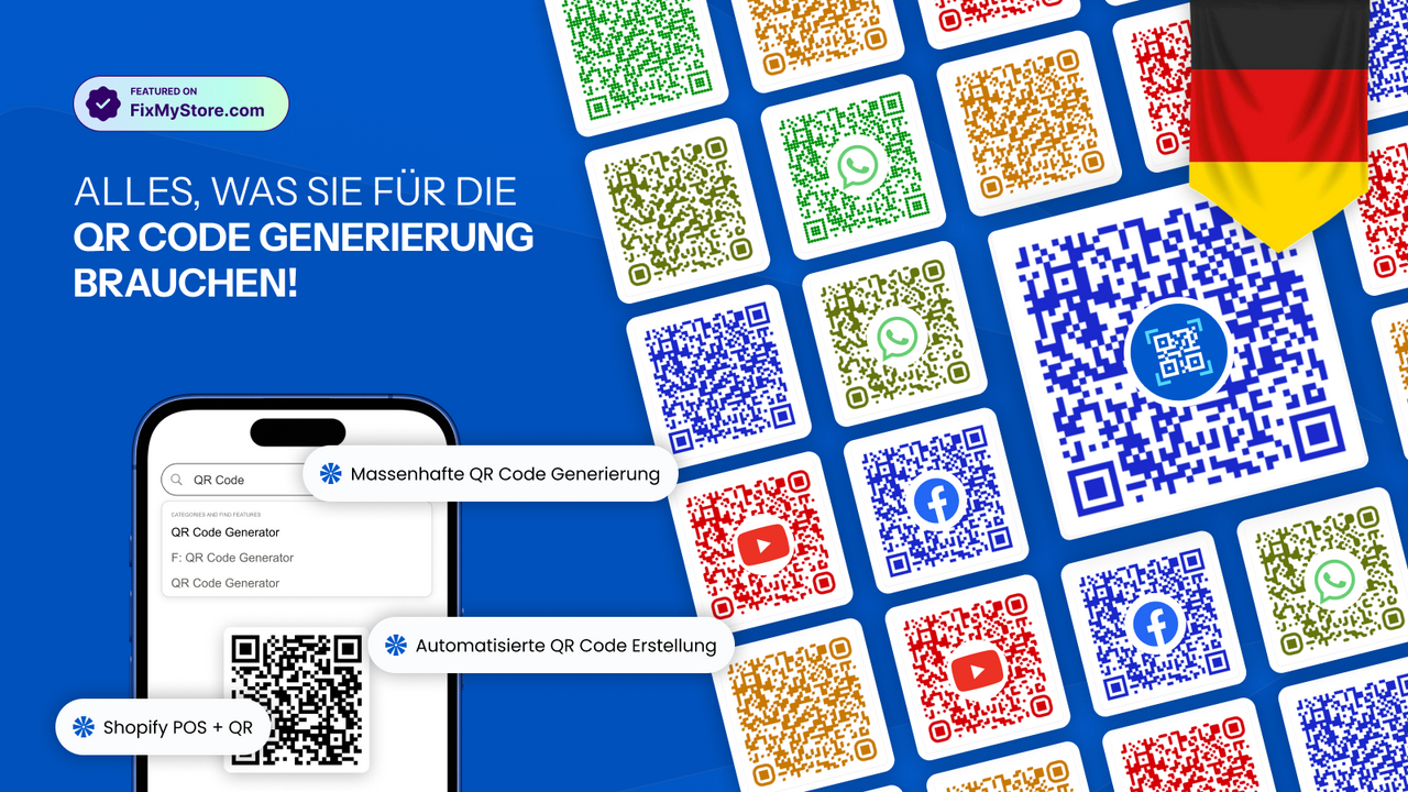 QR Code Generator für Shops und Produkte erstellen