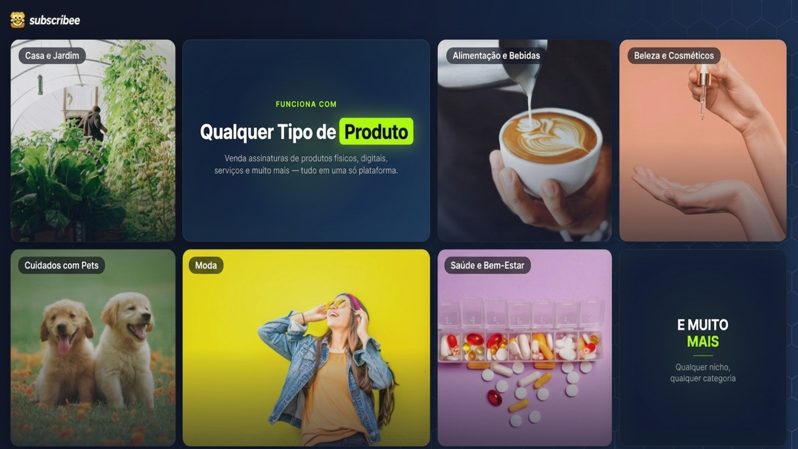 subscribee subscription app para todos os tipos de produtos