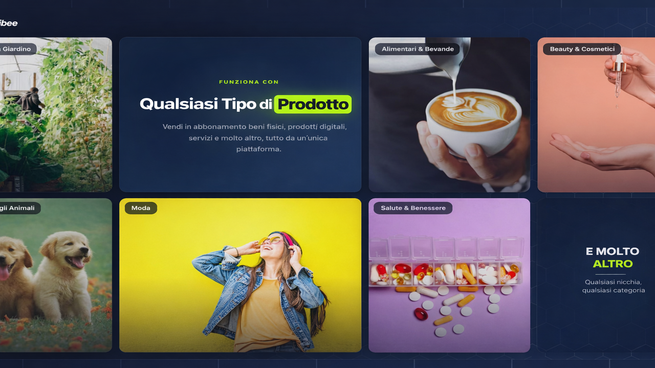 Subscribee: app di abbonamenti per vendere pacchetti e offerte