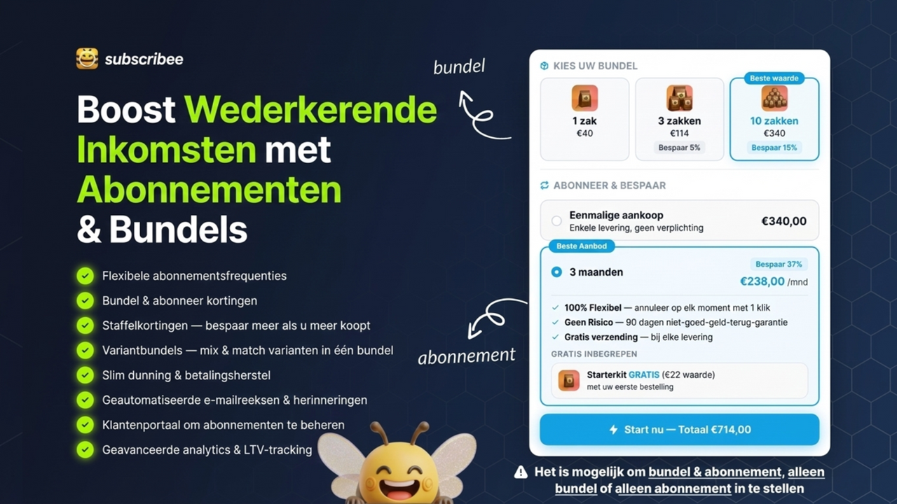 Subscribee is een app voor abonnementen