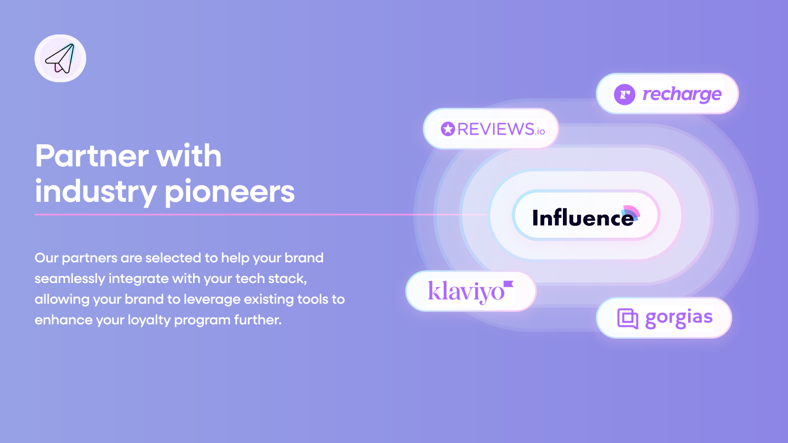 Partner with industry pioneers, shopify loyalty card.