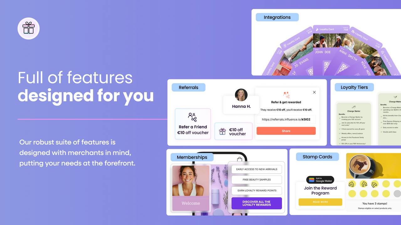 Full of features designed for you 