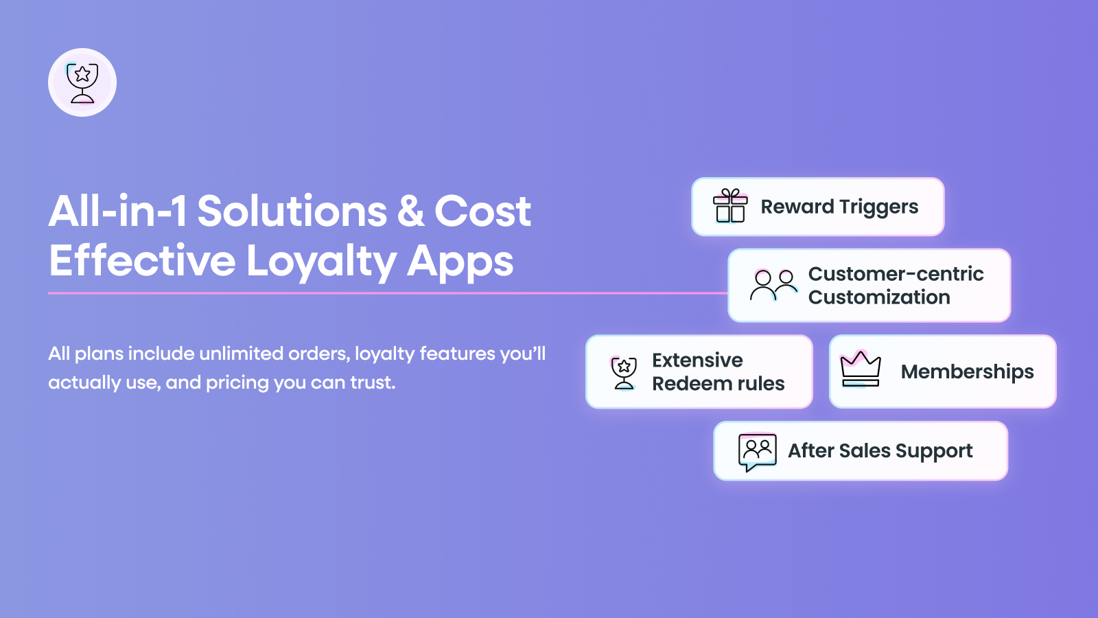 All-in-1 Solution & Cost Effective Loyalty Apps