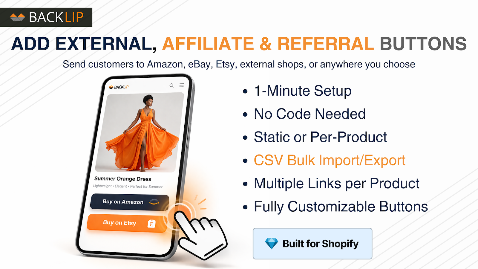 BL External Links Button - Purchase On Affiliate Marketplace
