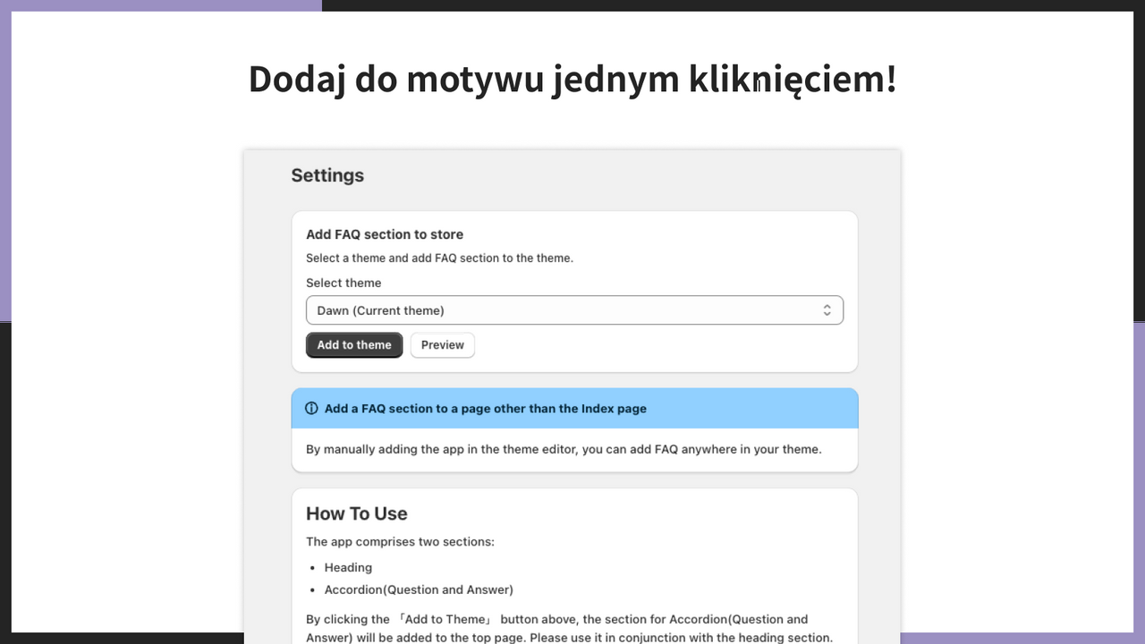 Dodaj do motywu jednym kliknięciem!